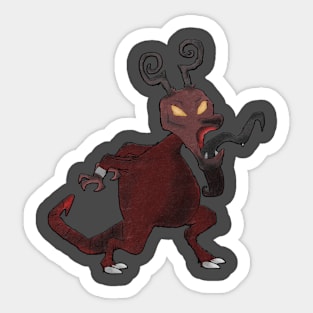 Krampus Sticker